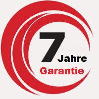 Garantieverlängerung auf 7 Jahre